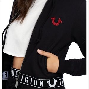 True Religion Cotton Logo Hoodie